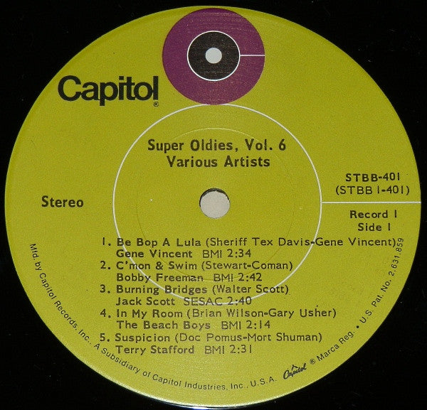Various - Super Oldies/Vol. 6