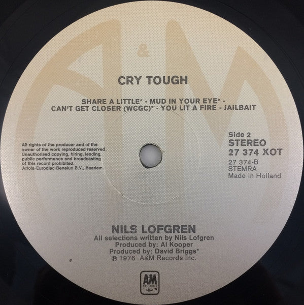 Nils Lofgren - Cry Tough