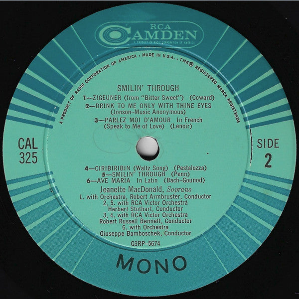 Jeanette MacDonald - Smilin' Through