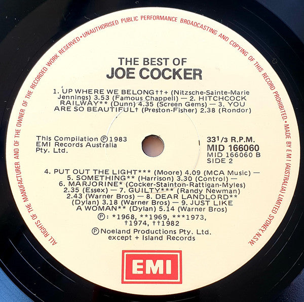 The Best Of Joe Cocker - secondary