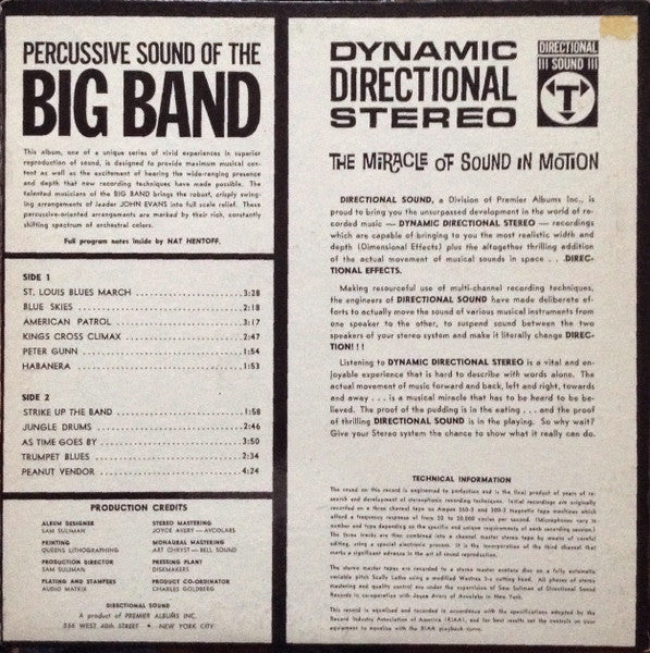 Percussive Sound Of The Big Band - secondary