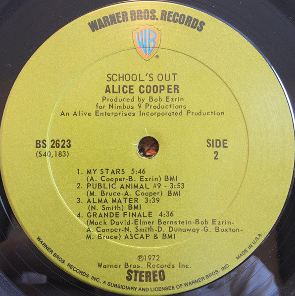 School's Out - secondary