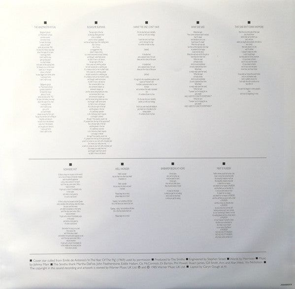 Meat Is Murder - secondary