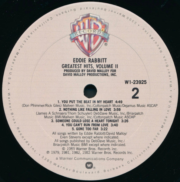 Greatest Hits Vol. II - secondary