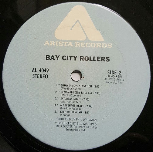 Bay City Rollers - secondary
