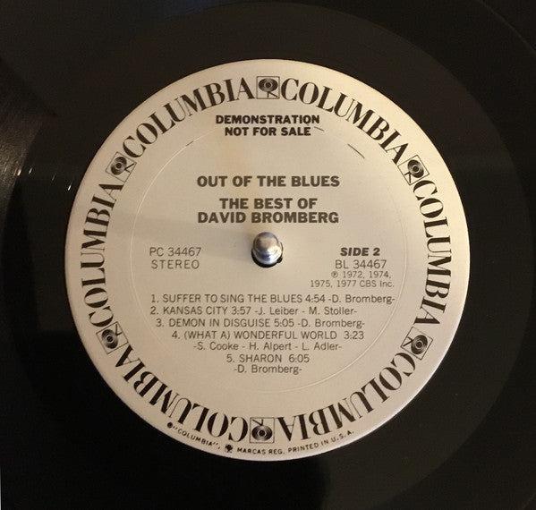 Out Of The Blues: The Best Of David Bromberg - secondary