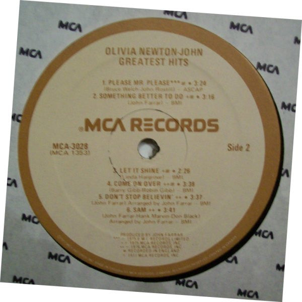 Olivia Newton-John's Greatest Hits - secondary