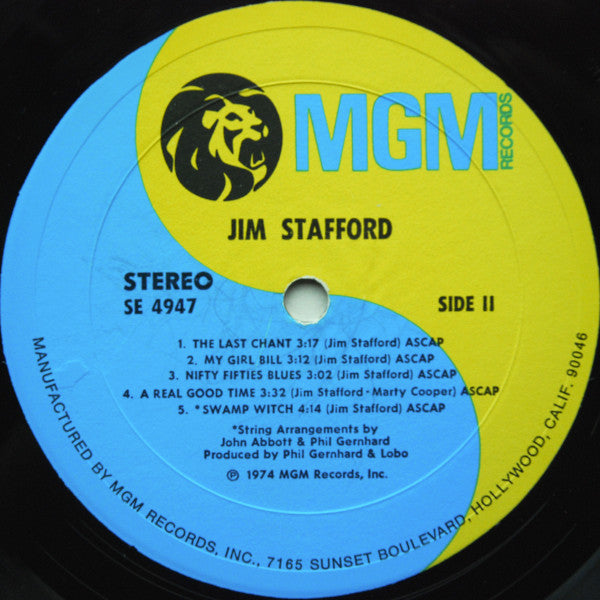 Jim Stafford - secondary
