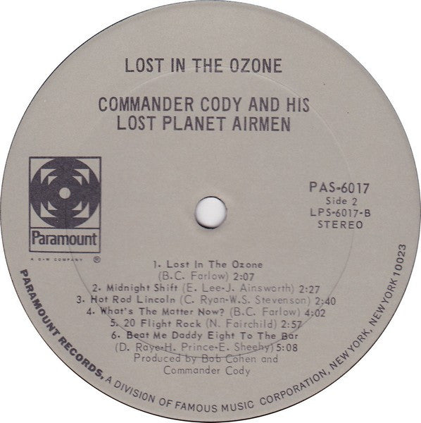 Lost In The Ozone - secondary