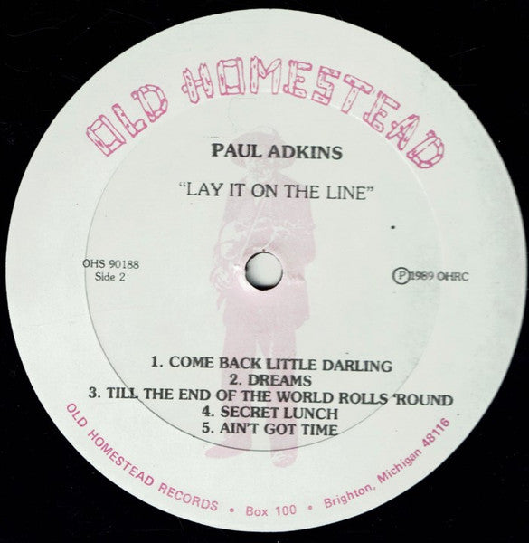 Lay It On The Line - secondary