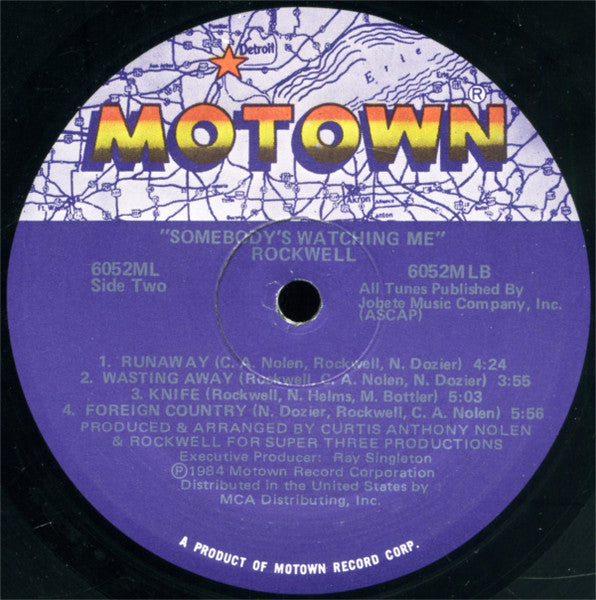 Somebody's Watching Me - secondary