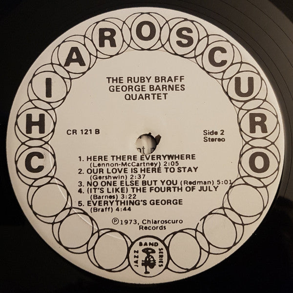The Ruby Braff / George Barnes Quartet - secondary