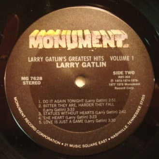 Larry Gatlin - Larry Gatlin's Greatest Hits Volume I