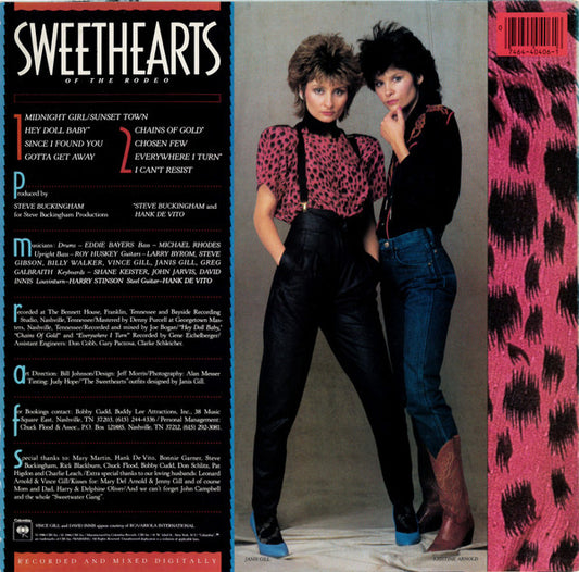 Sweethearts Of The Rodeo - secondary