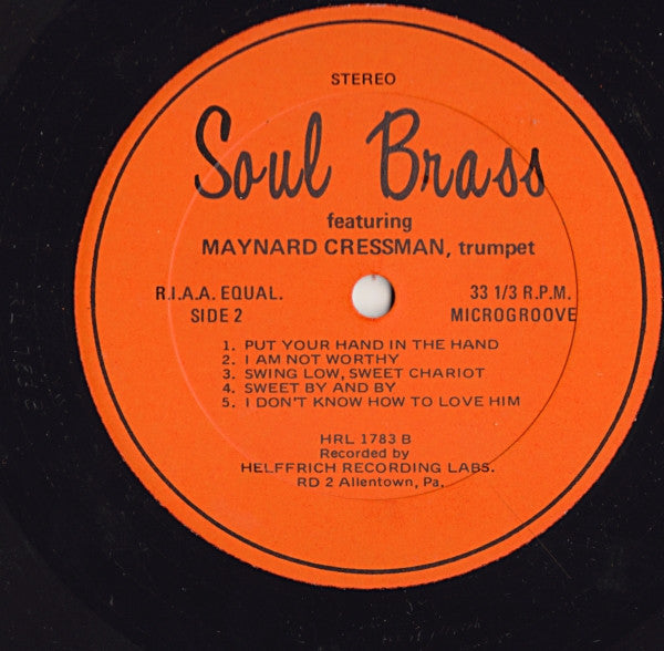 Soul Brass, Maynard Cressman - Soul Brass