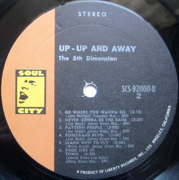 Up, Up And Away - secondary