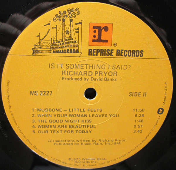 Richard Pryor - ...Is It Something I Said?