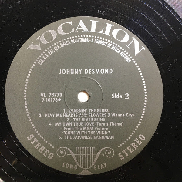 Johnny Desmond - secondary