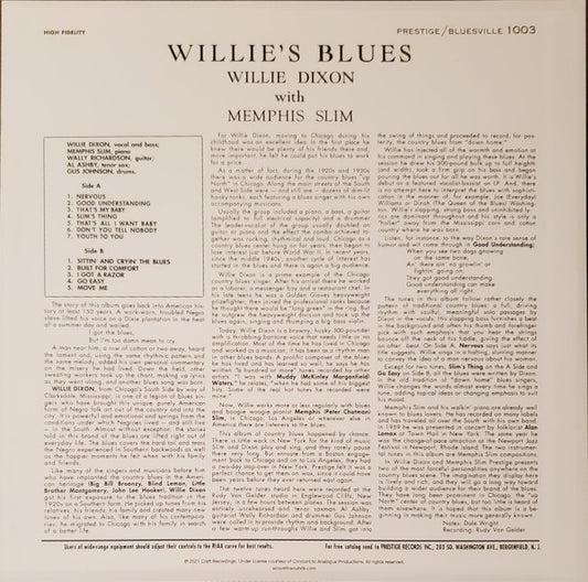 Willie's Blues - secondary