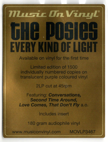 Every Kind Of Light - secondary