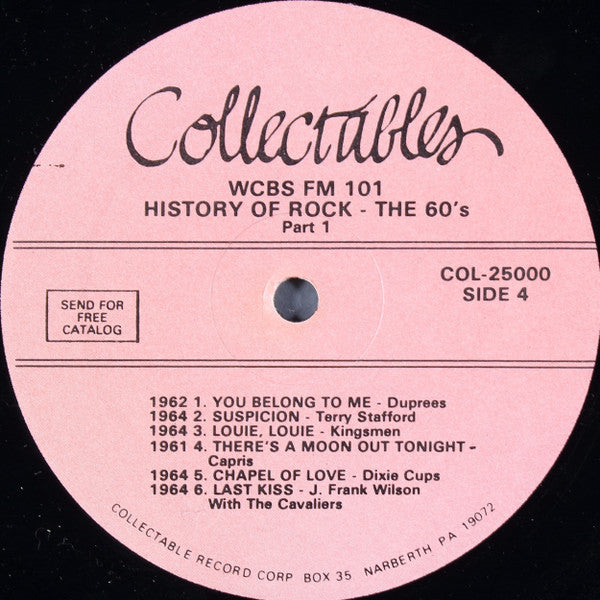 WCBS FM101 History Of Rock - The 60's - secondary