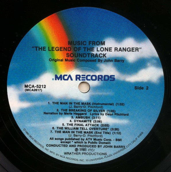 The Legend Of The Lone Ranger (Music From The Original Motion Picture Soundtrack) - secondary