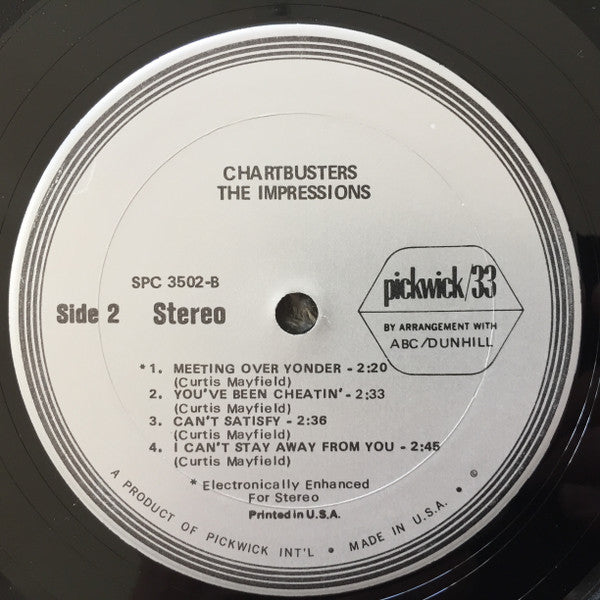 The Impressions - Chart Busters!