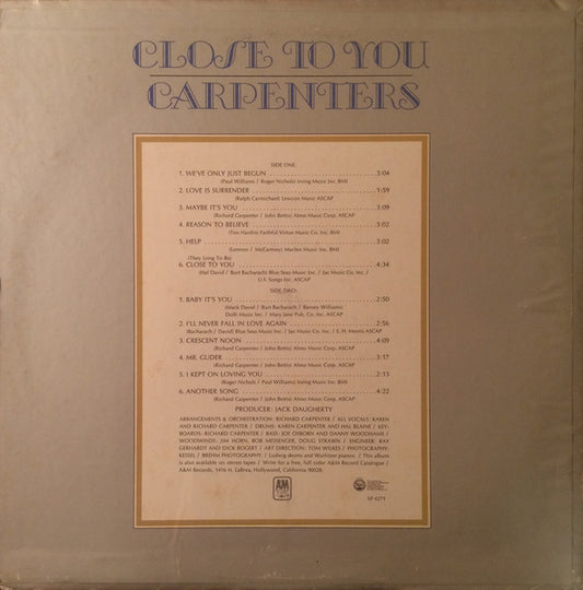 Close To You - secondary