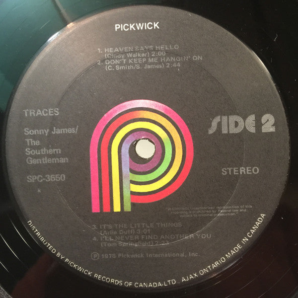 Sonny James - Traces