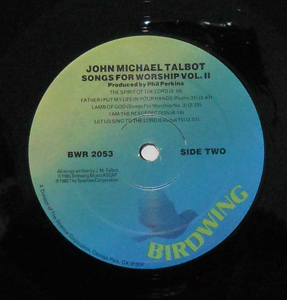 Songs For Worship Volume II - secondary