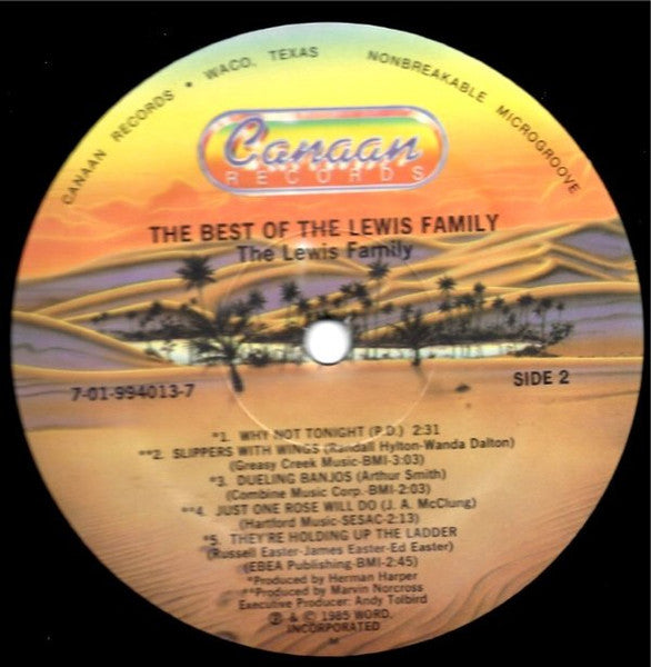 The Best Of The Lewis Family - secondary