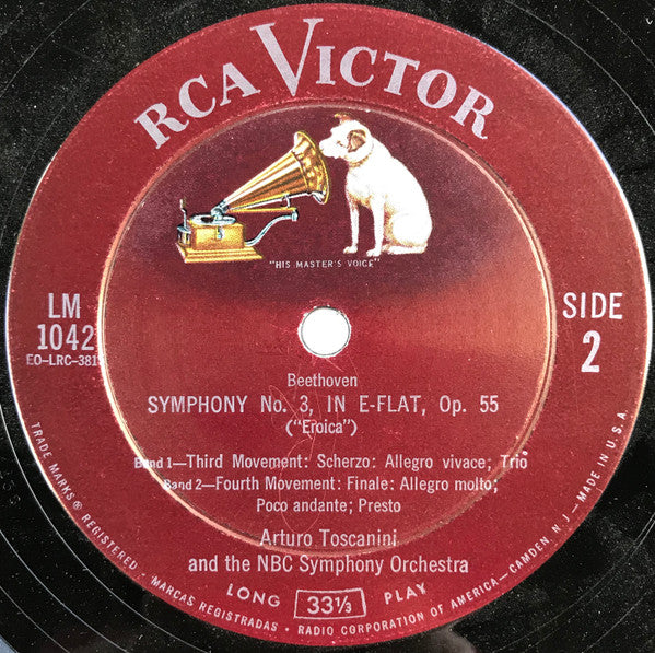 Ludwig van Beethoven, Arturo Toscanini, NBC Symphony Orchestra - Symphony No. 3 In E-Flat, Op. 55 ("Eroica")