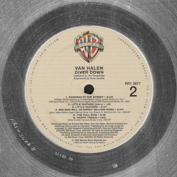 Diver Down - secondary