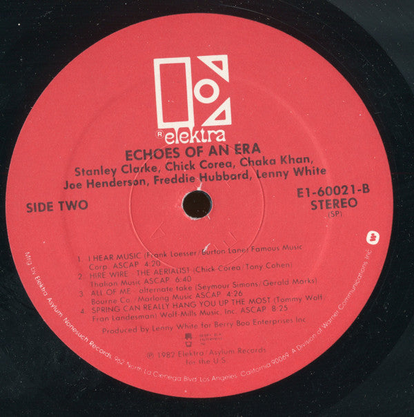 Chaka Khan, Freddie Hubbard, Joe Henderson, Chick Corea, Stanley Clarke, Lenny White - Echoes Of An Era