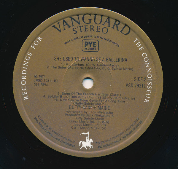 Buffy Sainte-Marie - She Used To Wanna Be A Ballerina