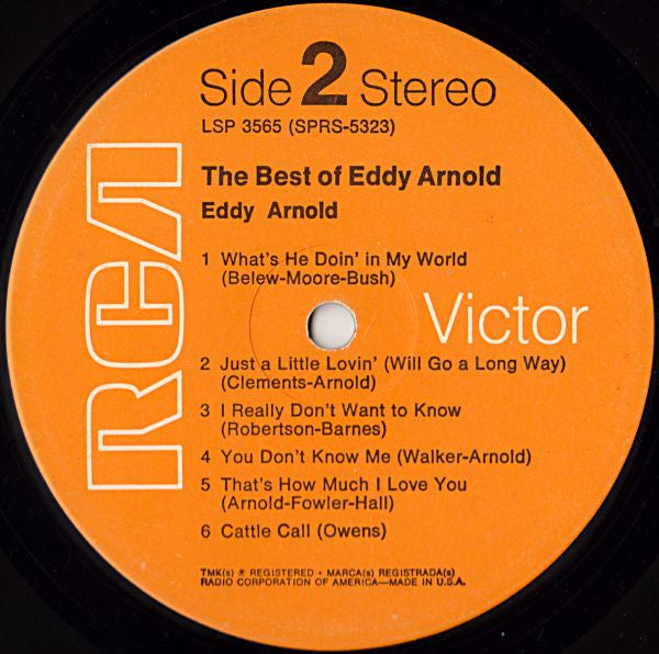 The Best Of Eddy Arnold - secondary