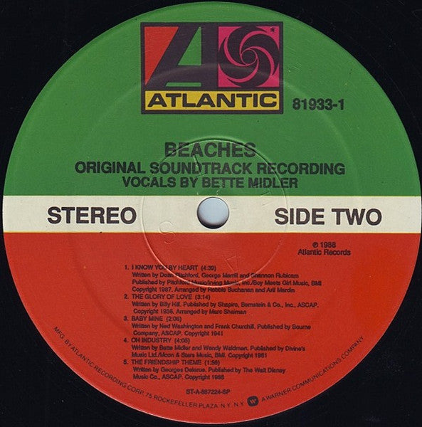 Beaches (Original Soundtrack Recording) - secondary