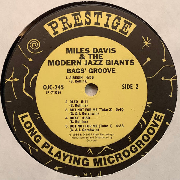 Bags Groove - secondary