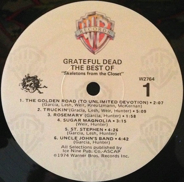 The Grateful Dead - The Best Of The Grateful Dead: Skeletons From The Closet