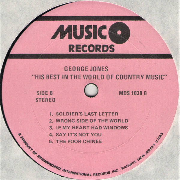 His Best In The World Of Country Music - secondary