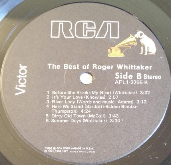 The Best Of Roger Whittaker - secondary