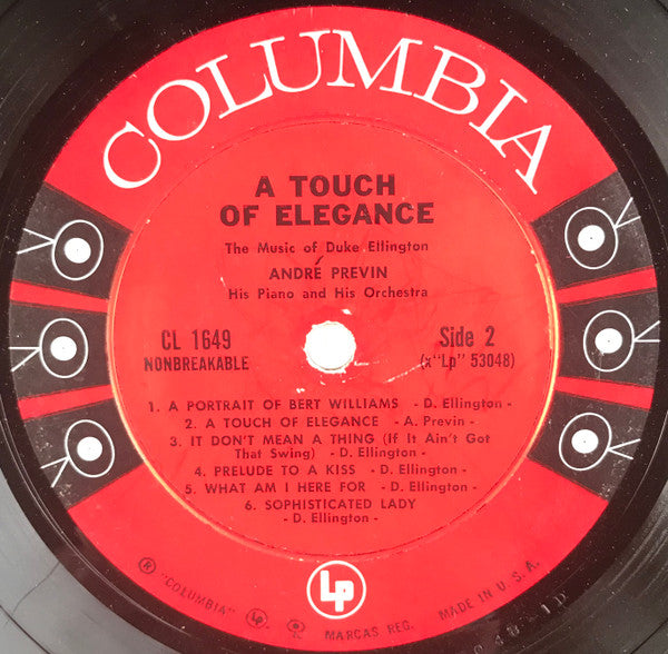 A Touch Of Elegance: The Music Of Duke Ellington - secondary