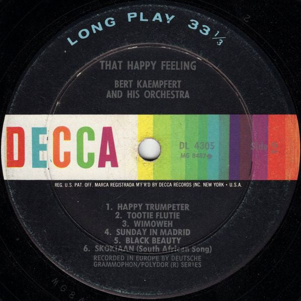Bert Kaempfert & His Orchestra - That Happy Feeling