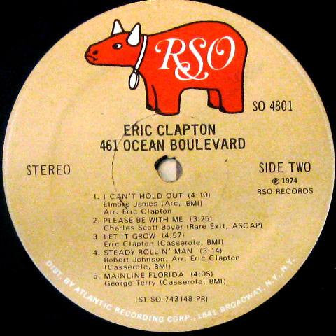 Eric Clapton - 461 Ocean Boulevard