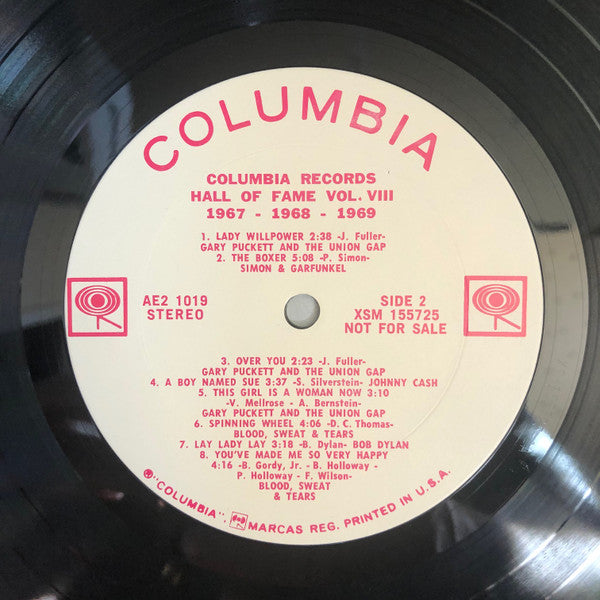 Columbia Records - Hall Of Fame - Volume VIII - secondary