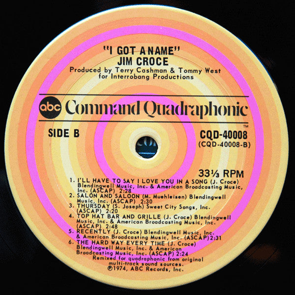 Jim Croce - I Got A Name