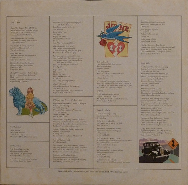 Carpenters - A Song For You