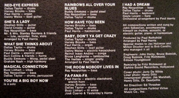 John B. Sebastian - secondary