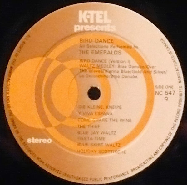 The Emeralds - Bird Dance