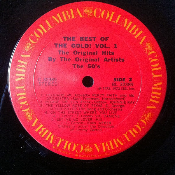 The Best Of The Gold! Vol. 1 (50's) - secondary